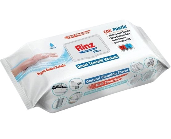 RİNZ GENEL TEMİZLİK HAVLUSU 100LÜ